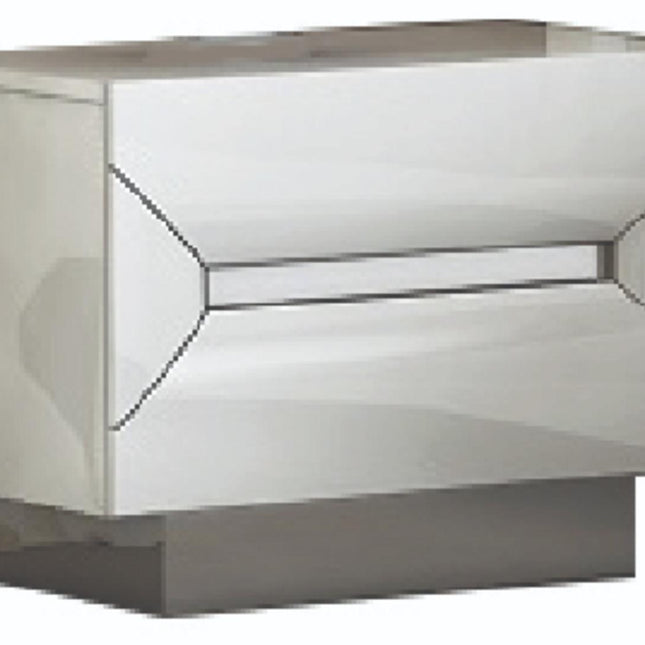 1071 Cypress Nightstand in White