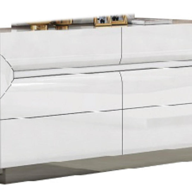 1071 Cypress Dresser in White