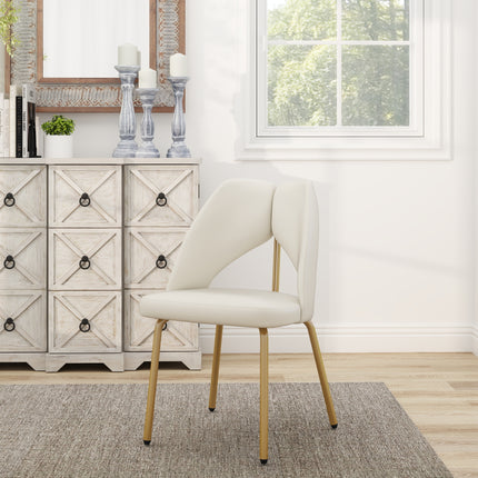 Light Luxury Design Aesthetics Dining Chairs Set of 2 MH-DC4B