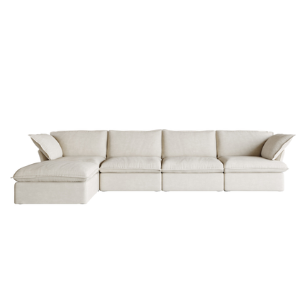 Cloud cozy Velvet Sectional Sofa