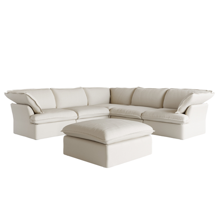 Cloud cozy Velvet Sectional Sofa