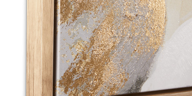 Wall Art: White and Gold