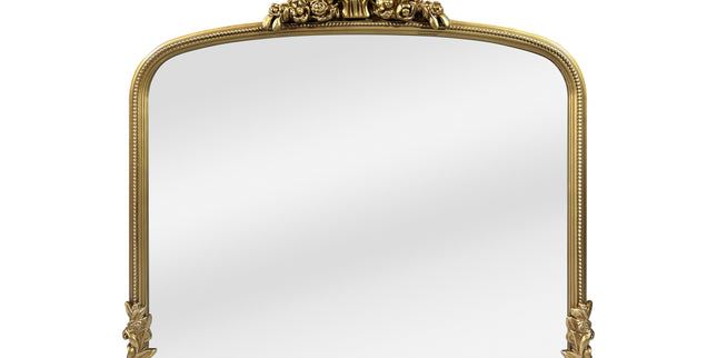 Eleanor Wall Mirror: Country Gold Frame