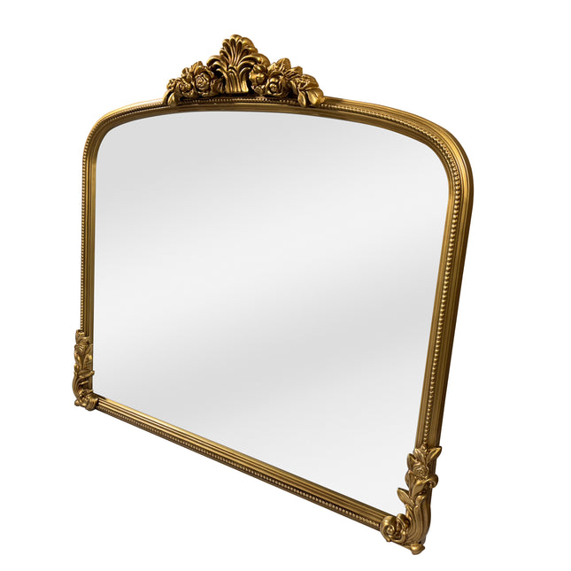 Eleanor Wall Mirror: Country Gold Frame
