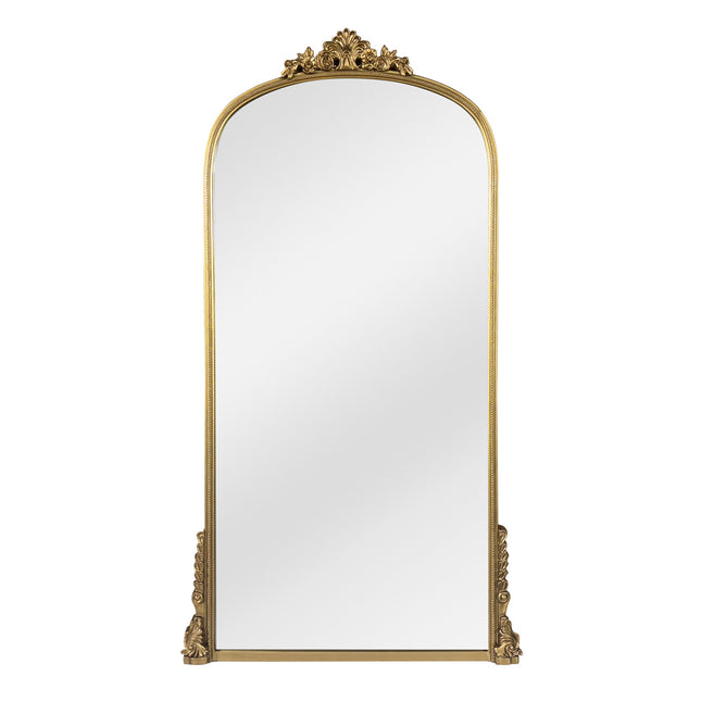 Lorraine Floor Mirror: Country Gold Frame