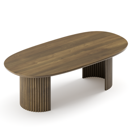 Odilia Dining Table in Walnut