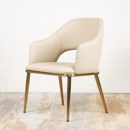 Vivo - Italian Style Leather Dining Chair 9 (Set of two)