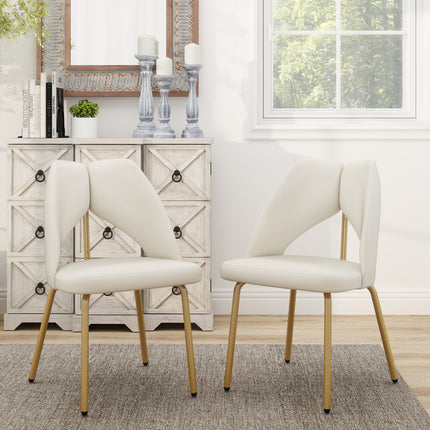 Light Luxury Design Aesthetics Dining Chairs Set of 2 MH-DC4B