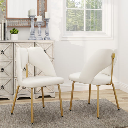 Light Luxury Design Aesthetics Dining Chairs Set of 2 MH-DC4B
