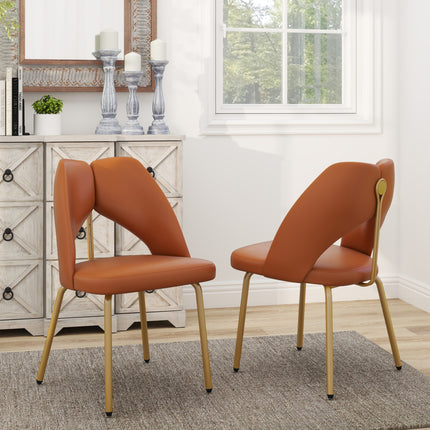 Light Luxury Design Aesthetics Dining Chairs Set of 2 MH-DC4B