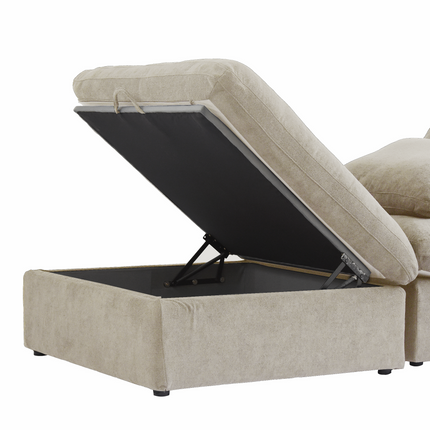 Cloud cozy Velvet Sectional Sofa
