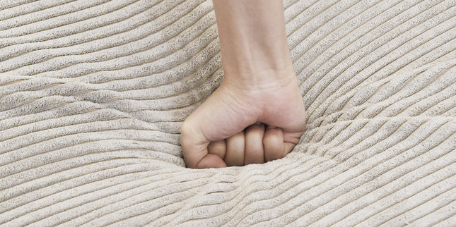 Quilted Comfort Corduroy Sofa