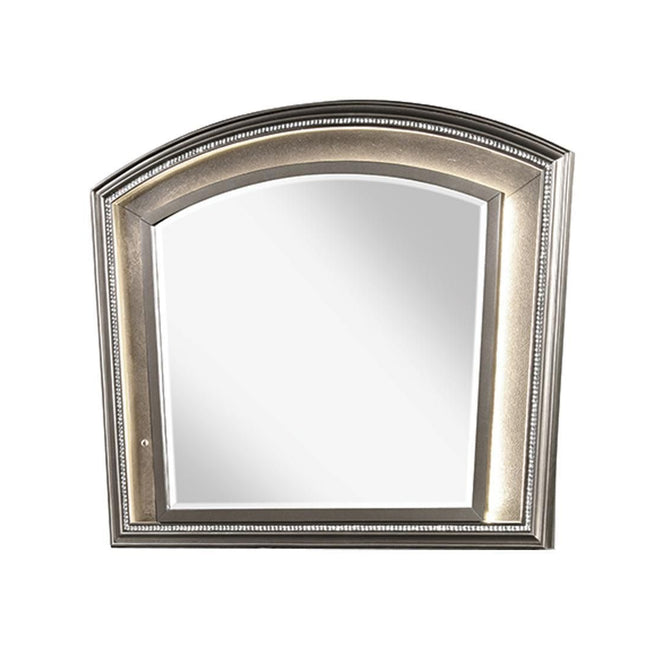 1141 Ginger Mirror in Gunmetal