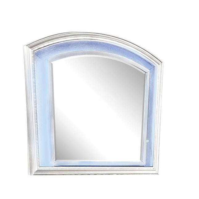 1141 Ginger Mirror in White