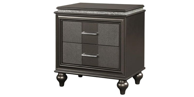 1141 Ginger Nightstand in Gurnmetal