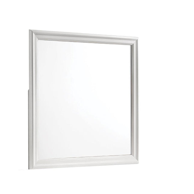1161 Brooklyn Mirror in White