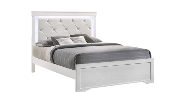 1161 Brooklyn Queen Bed White