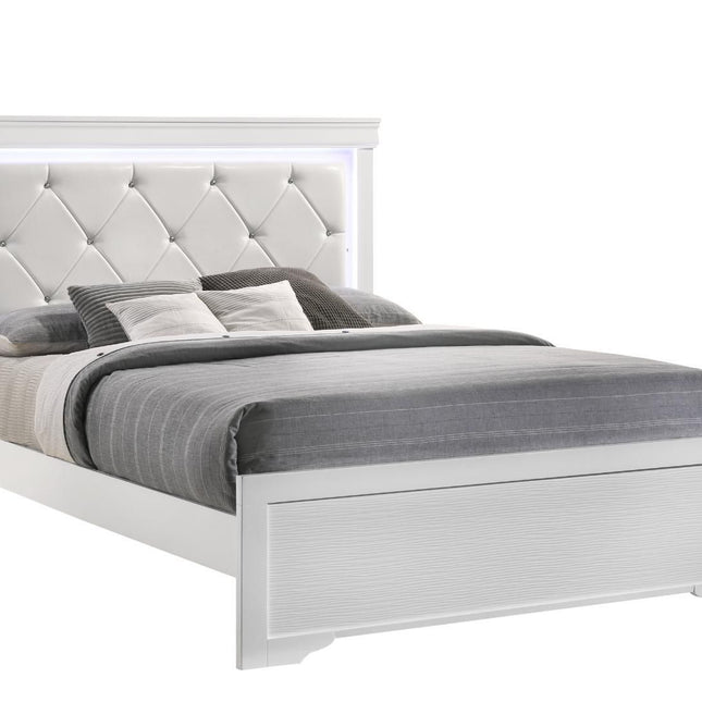 1161 Brooklyn Queen Bed White