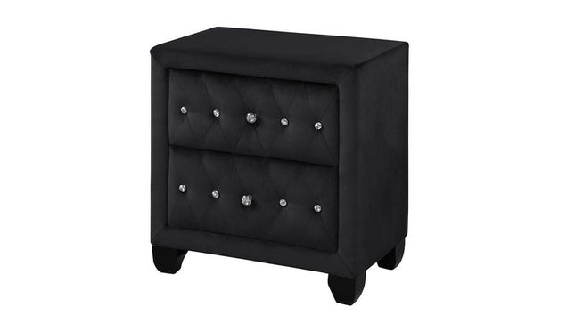 1181 Sophia Nightstand in Black