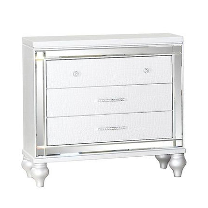 1714 Sterling Nightstand in White