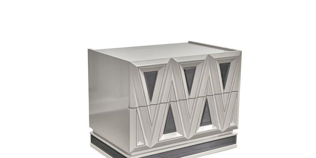 1741 Lavita Nightstand in Gray
