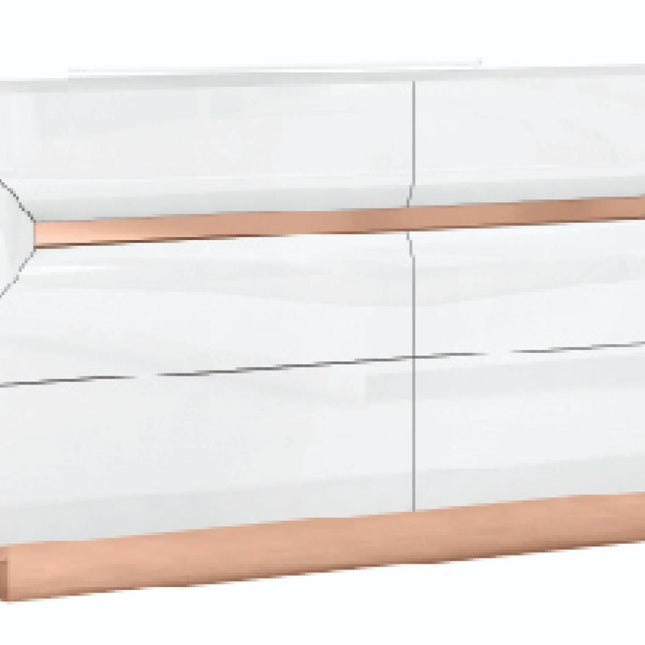 2071 Talia Dresser in White