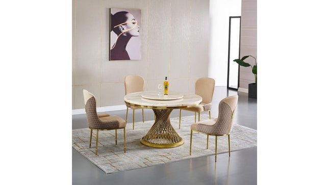 1530 Ayla Coffee Table with Gold Base