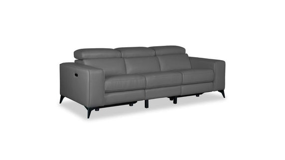 1865 Amiyah Power Recliner Sofa in Gray