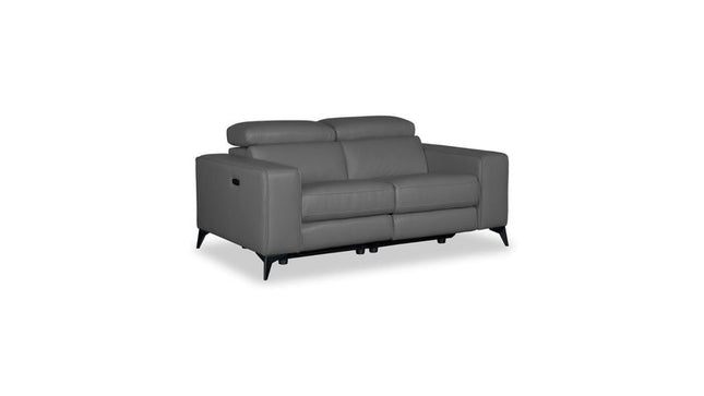 1865 Amiyah Power Recliner Loveseat in Gray