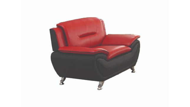 3350 Spruce Chair in Red & Black