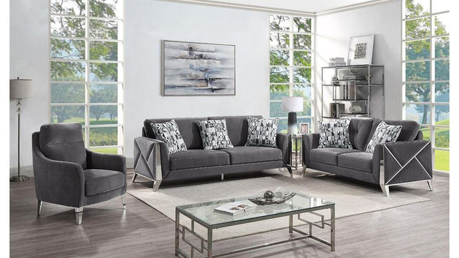 5725 Diana Living Room Set in Gray