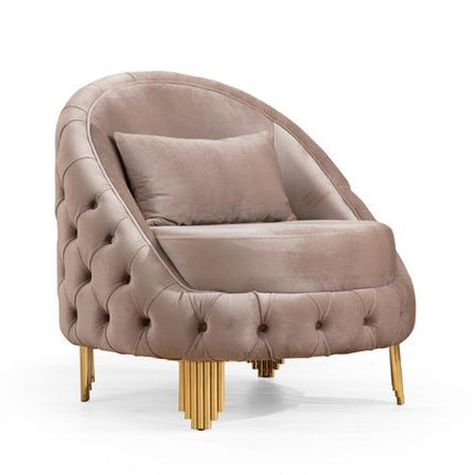 6725 Vanessa Chair Taupe