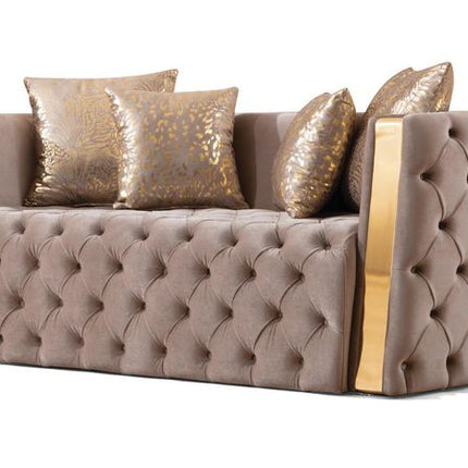 7325 Naomi Loveseat Taupe