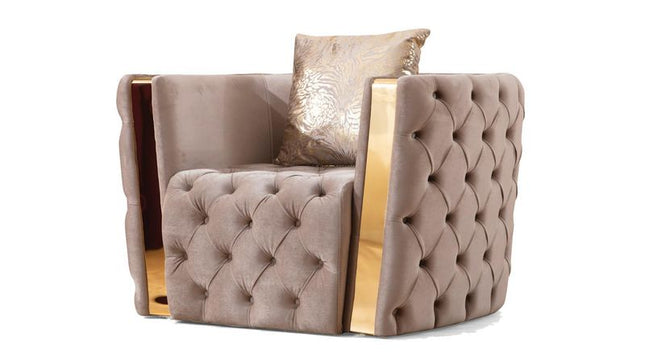 7325 Naomi Chair Taupe