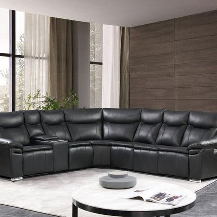 2175 Eliana Power Recliner Living Room Set in Black