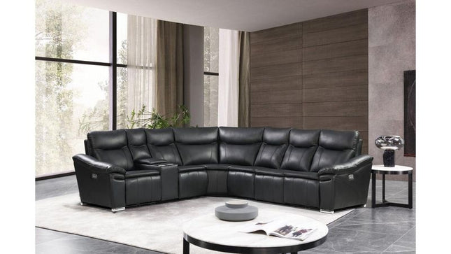2175 Eliana Power Recliner Living Room Set in Black