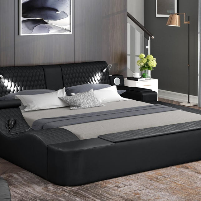 1531 Zoya King Bed in Black