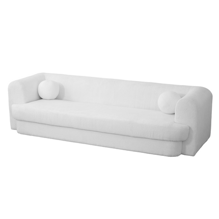 Modern Sherpa Wide Seat Sofa AF-SF016WE