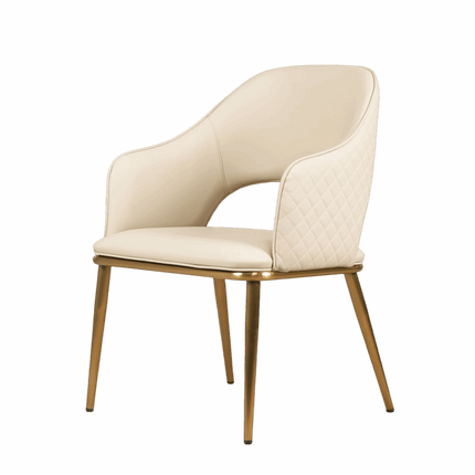 Vivo - Italian Style Leather Dining Chair 9 (Set of two)