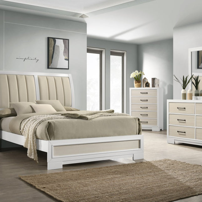 FLORA QUEEN 8-PIECE BEDROOM SET 40922