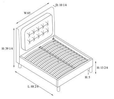 Roy Platform Bed