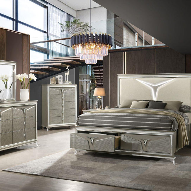 1591 Samantha King Bedroom Set
