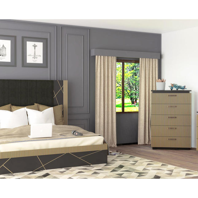 1671 Allure King Bedroom Set