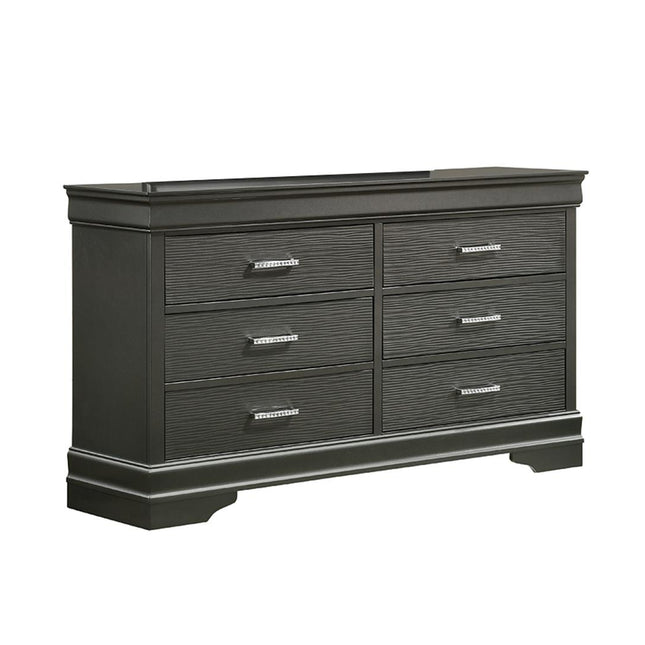 1161 Brooklyn Dresser in Gunmetal
