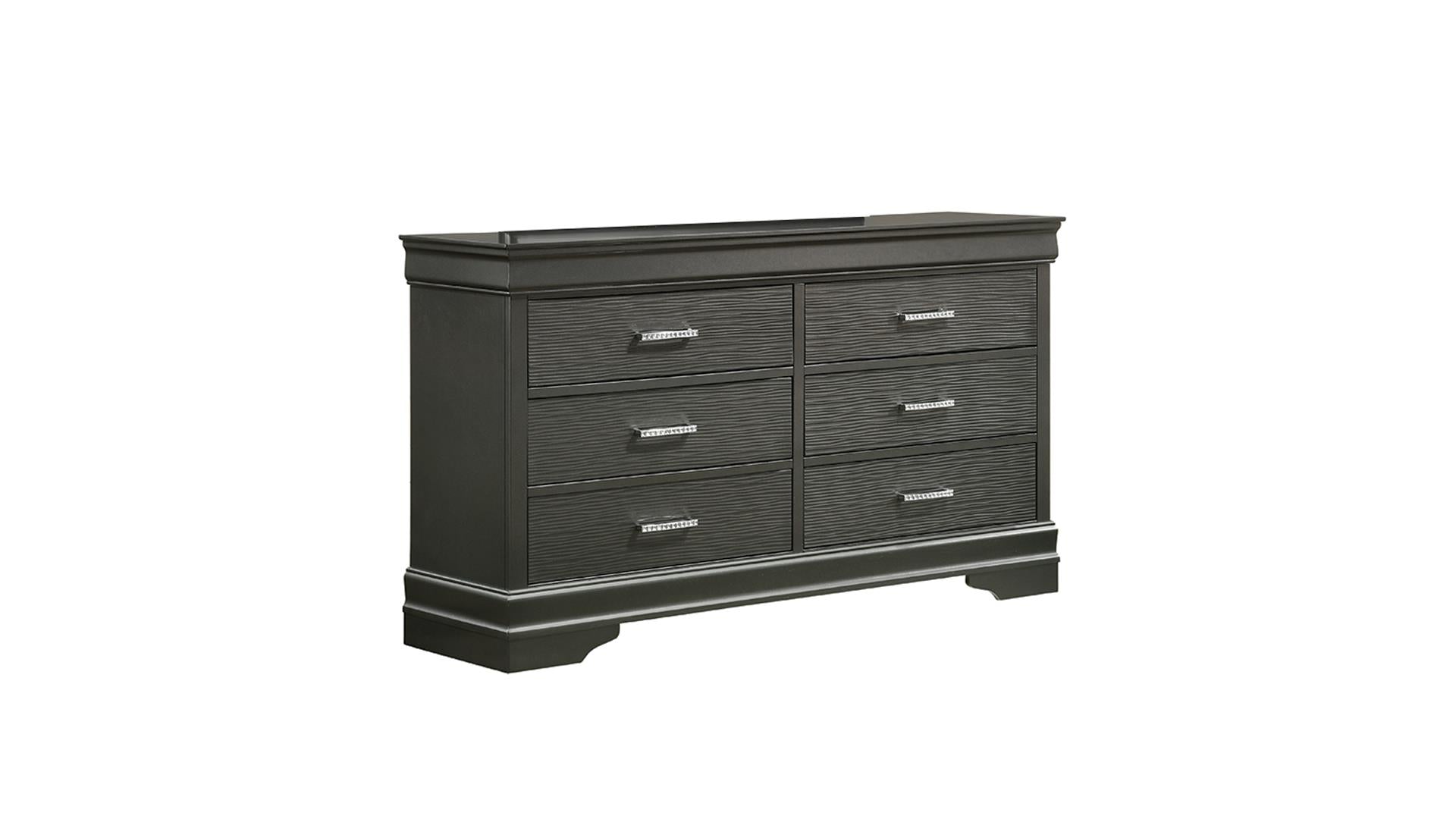 gun metal dresser Four Hands Ziggy 5 Drawer Dresser Gunmetal IRCK-282 - Portland, OR