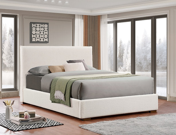 Bear Boucle Queen bed