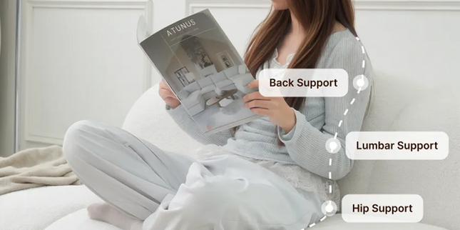 Bubble Curve Boneless Sherpa Fleece Sofa