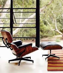 Modern Classic Leather Lounge Chair with Ottoman - AF-LC01WE