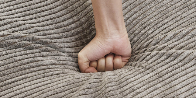 Quilted Comfort Corduroy Sofa
