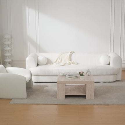 Modern Sherpa Wide Seat Sofa AF-SF016WE